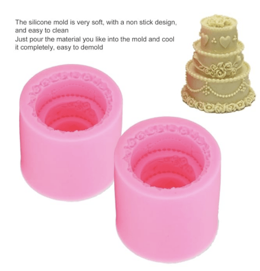 Shape Candle Molds I 3D Fondant Pillar Silicone Plaster Epoxy Mould I for DIY Handmade Chocolate, Cake Décor, Aromatherapy, Soap, Resin Art Craft Making, Home Party Decoration - Image 2